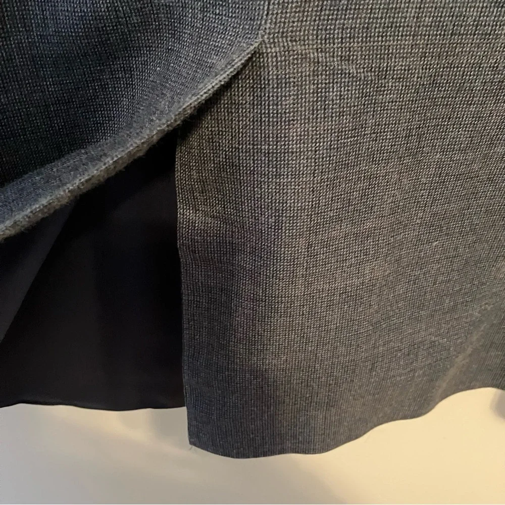 Lauren Ralph Lauren Blazer Suit Jacket Mens 42R Sports Coat Wool Silk Plaid Blue